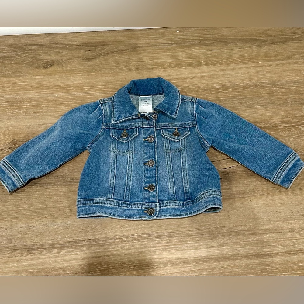 12 month girls denim jacket